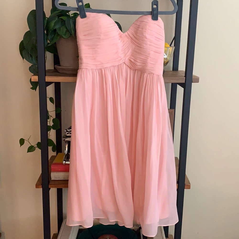 Donna Morgan Blush Dress